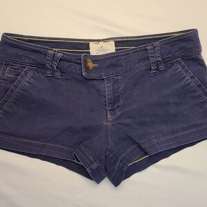 American Eagle Outfitters Low-Rise Dark Blue Shorts